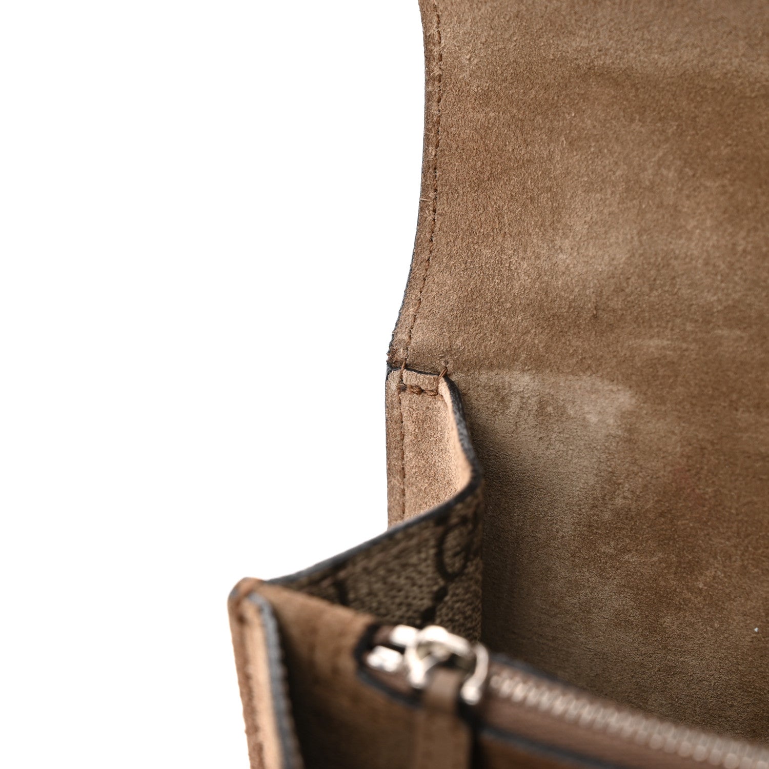 GG Supreme Monogram Small Dionysus Shoulder Bag Taupe