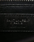 Smooth Calfskin Monogram Cassandra Clasp Bag Electric Fuchsia