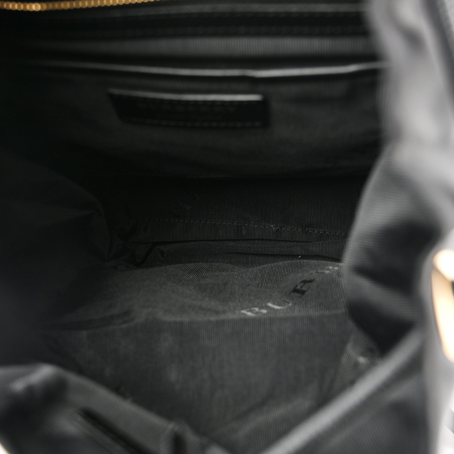 Nylon Medium Rucksack Backpack Black