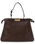 Vitello Large Soft Peekaboo Crosta Mogano
