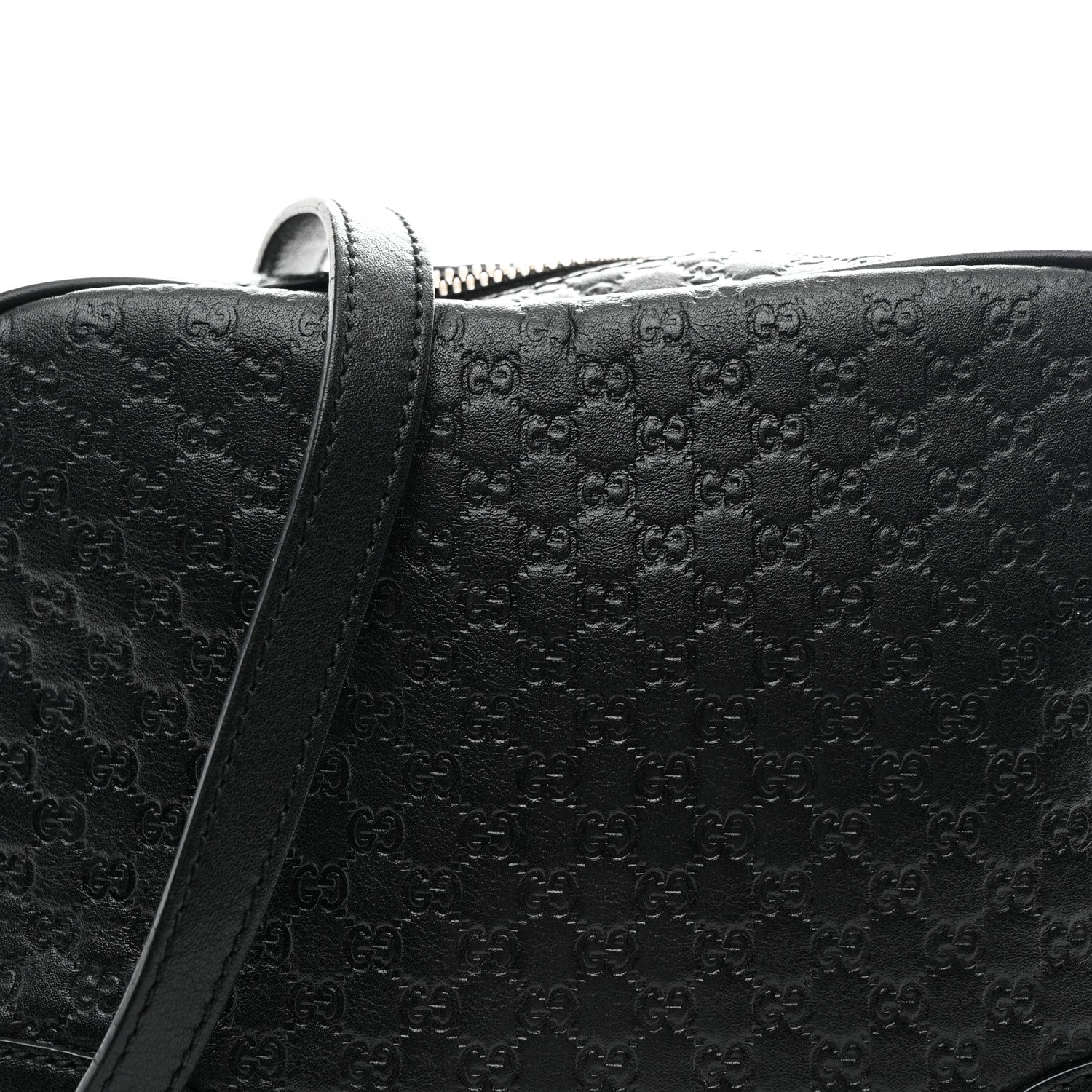 MicroGCCIssima Mini Bree Messenger Bag Black