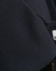 Lambskin Quilted Large CHNL 19 Flap Navy Blue