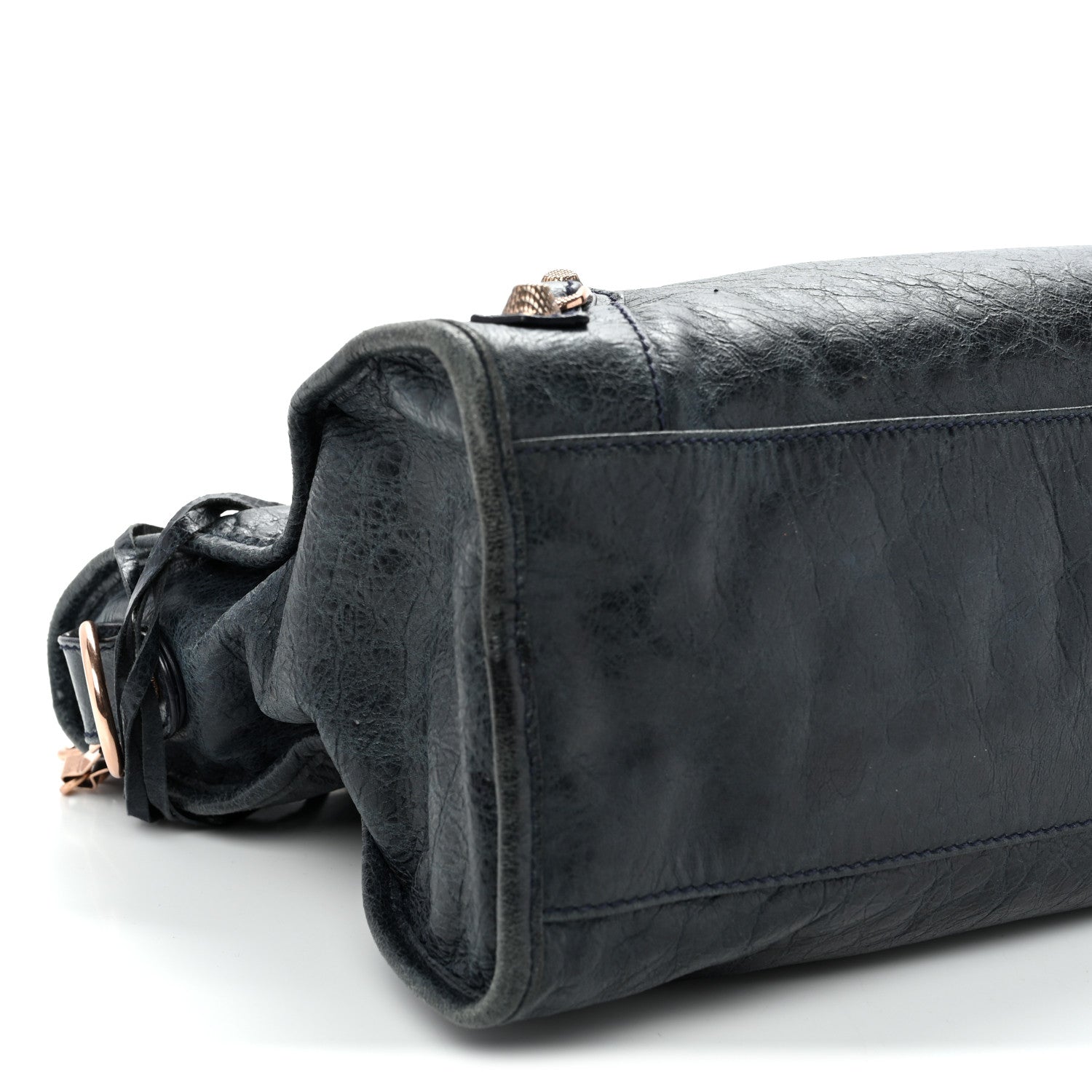 Agneau Giant 12 Rose Gold Hardware City Dark Night