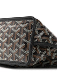 Goyardine Reversible Mini Anjou Black