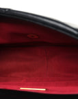 Lambskin Quilted Large CHNL 19 Flap Black