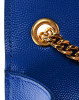 Grain De Poudre Small Classic Monogram Kate Satchel Royal Blue