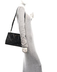Saffiano Small Galleria Double Zip Tote Black