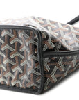 Goyardine Reversible Mini Anjou Black