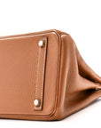 Taurillon Clemence Birkin 30 Gold