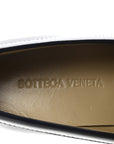 Glossy Calfskin Monsieur Loafers 37.5 Navy Blue