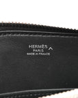 Shiny Porosus Crocodile Lisse Kelly Cadena Clutch Black