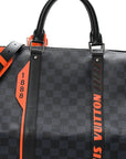Damier Cobalt Race Keepall Bandouliere 55