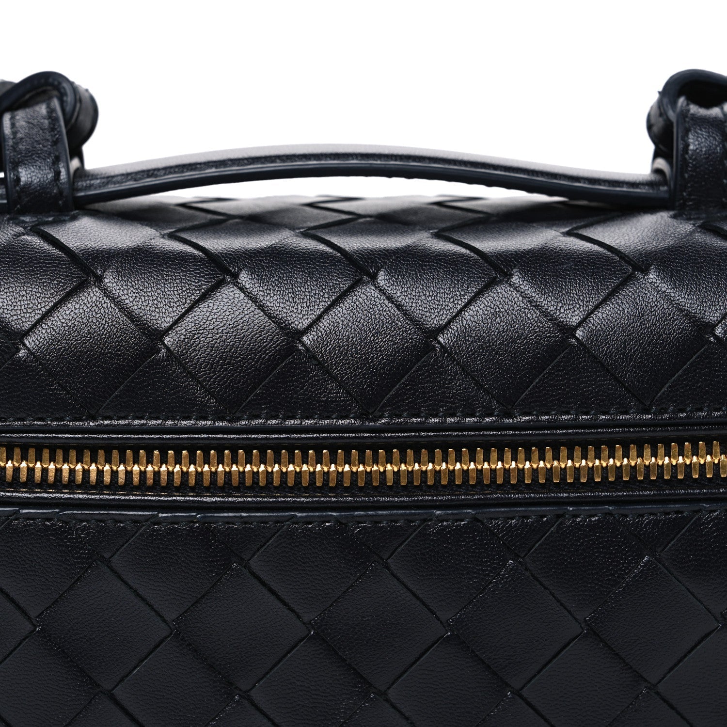Calfskin Intrecciato Bang Bang Vanity Case Nocturnal