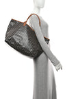 Goyardine Saint Louis GM Black Gold
