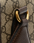 GG Supreme Monogram Web Medium Neo Vintage Flap Messenger Bag Beige New Acero