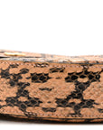 Snakeskin GG Ophidia Round Crossbody Bag