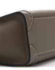 Drummed Calfskin Nano Luggage Souris