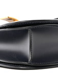Box Calfskin Medium Classic Box Flap Bag Navy