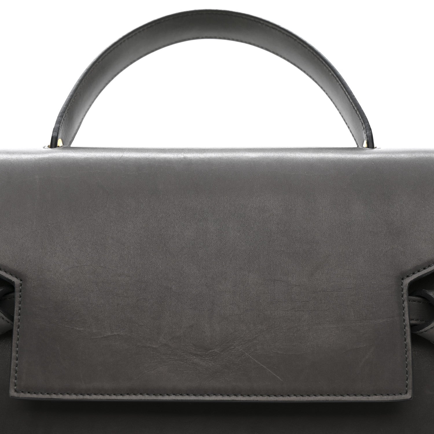 Smooth Calfskin Mini Belt Bag Grey