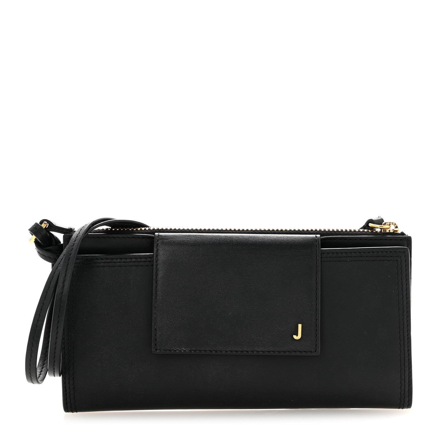 Calfskin Le Pichoto Shoulder Bag Black