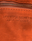 Suede Maxi Intrecciato Padded Chain Cassette Crossbody Bag Maple