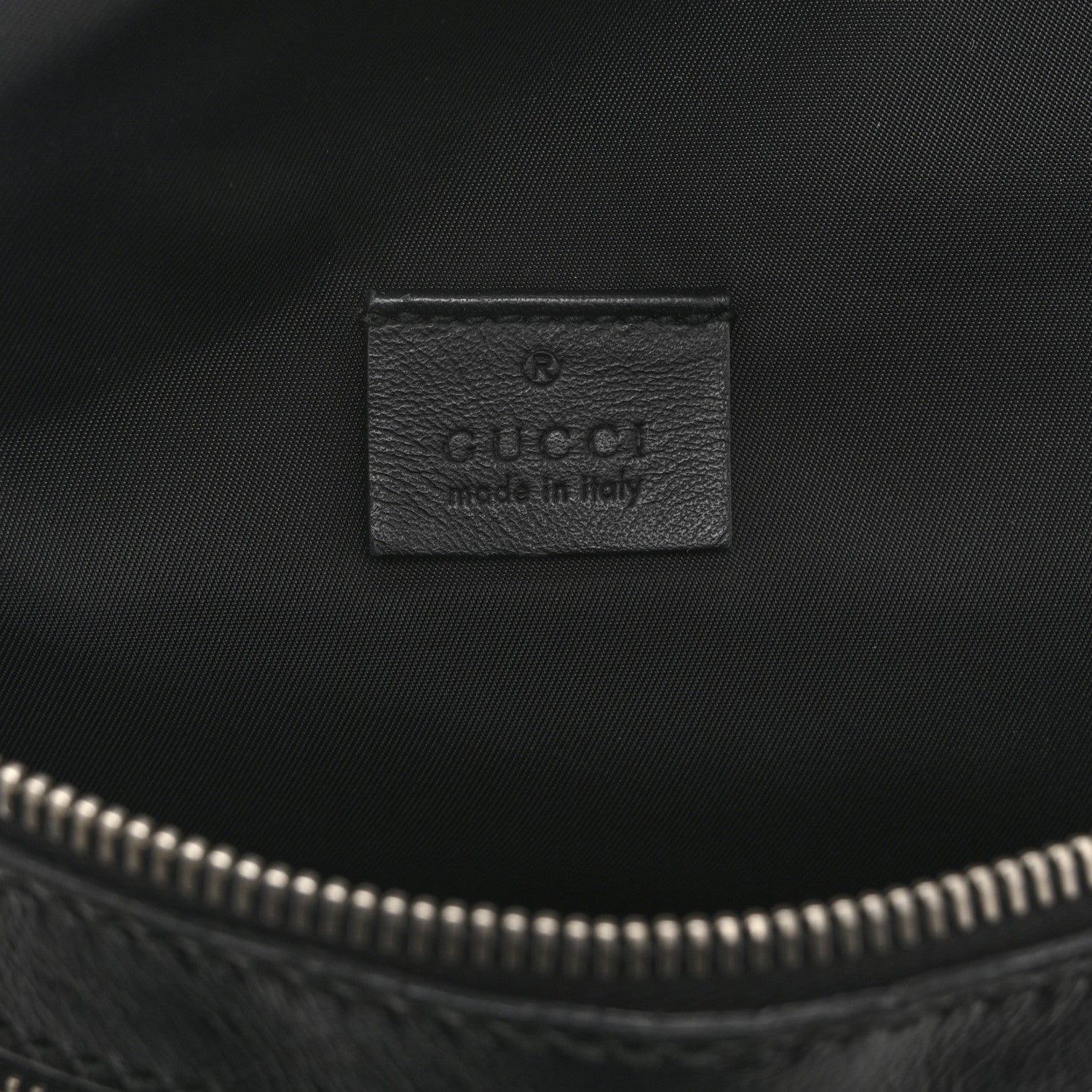 GCCIssima Web Belt Bag Black
