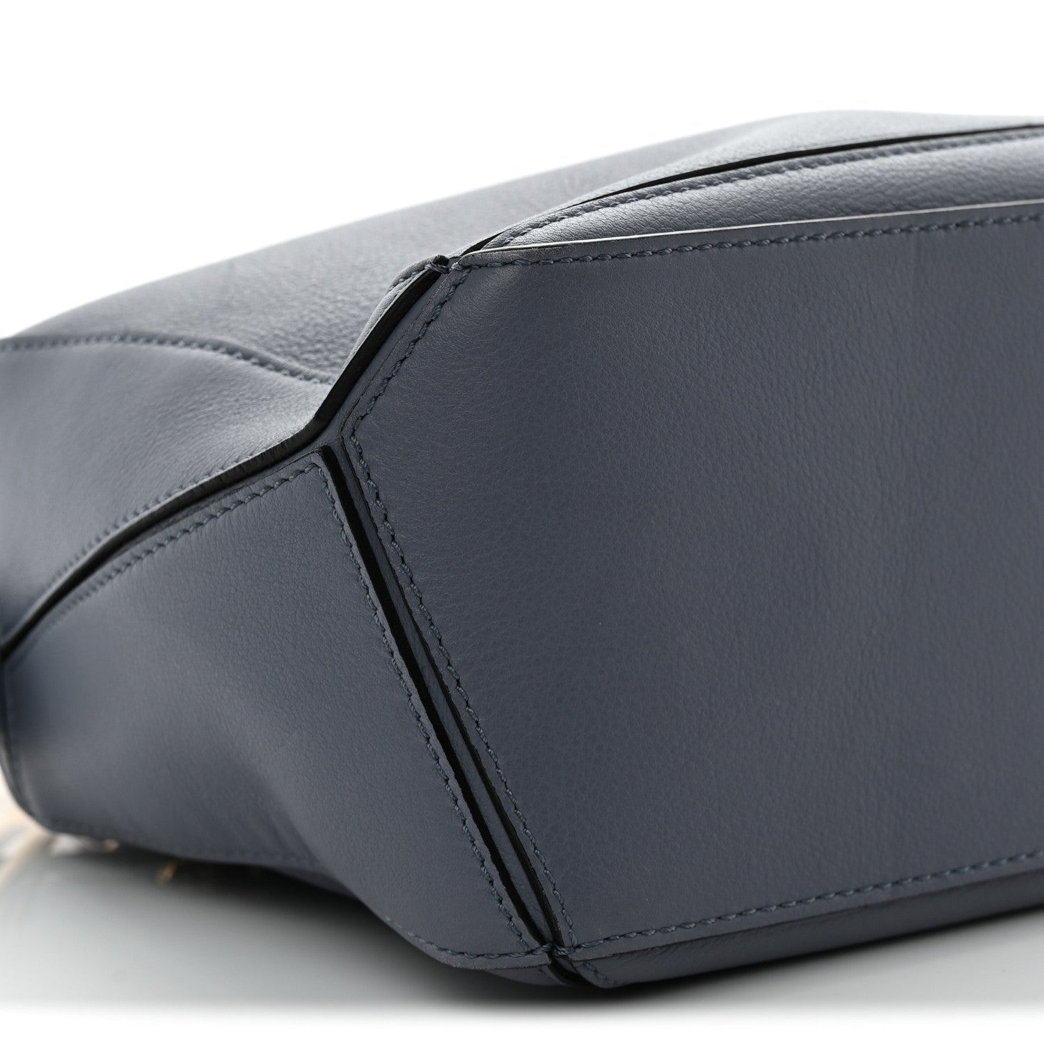 Calfskin Small Puzzle Bag Atlantic Blue