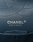 Aged Calfskin Quilted 2.55 Reissue 226 Flap Dark Blue