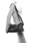 Goatskin The Large Cargo Bag Black