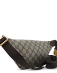 GG Supreme Monogram Web Small Ophidia Belt Bag Beige Ebony New Acero