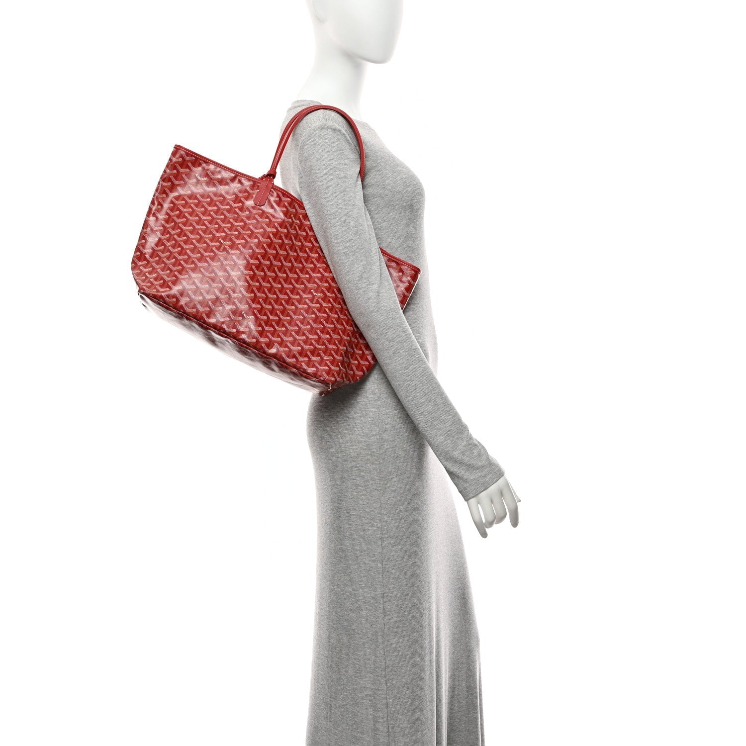 Goyardine Saint Louis PM Red