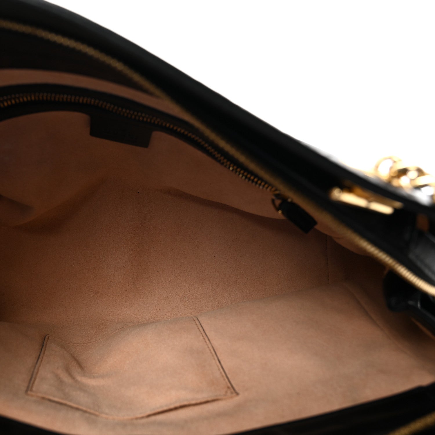 GCCIssima Signature Medium Shoulder Tote Bag Black