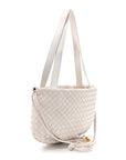 Nappa Intrecciato Small Bulb White