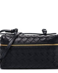 Calfskin Intrecciato Bang Bang Vanity Case Nocturnal