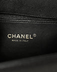 Caviar Quilted Medium Boy Flap Black