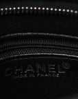 Caviar Quilted Medallion Tote Black