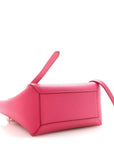 Grained Calfskin Nano Belt Bag Raspberry