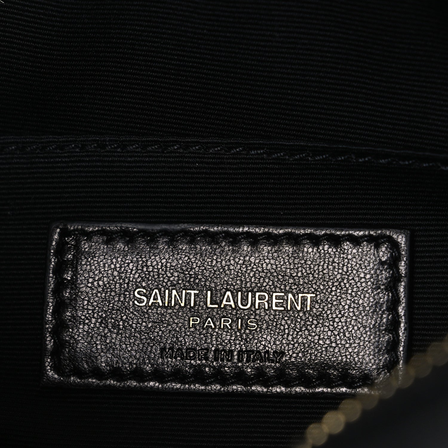 Calfskin Matelasse Monogram Lou Camera Bag Black