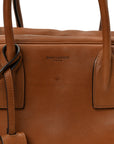 Calfskin Small Sac De Jour Boston Handle Toasted Brown