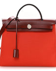 Vache Hunter Toile Herbag Zip 31 Capucine Rouge H