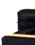 Nylon Tessuto Impuntu Quilted Tote Baltico