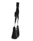 Re-Nylon Saffiano Re-Edition 2005 Shoulder Bag Black