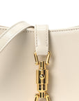 Boarded Dyana Lux Calfskin Mini Jackie 1961 Hobo Mystic White