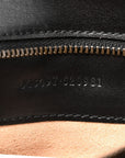 Calfskin Matelasse Small GG Marmont Shoulder Bag Black