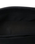 Calfskin Quilted Small Boy Top Handle Flap Black