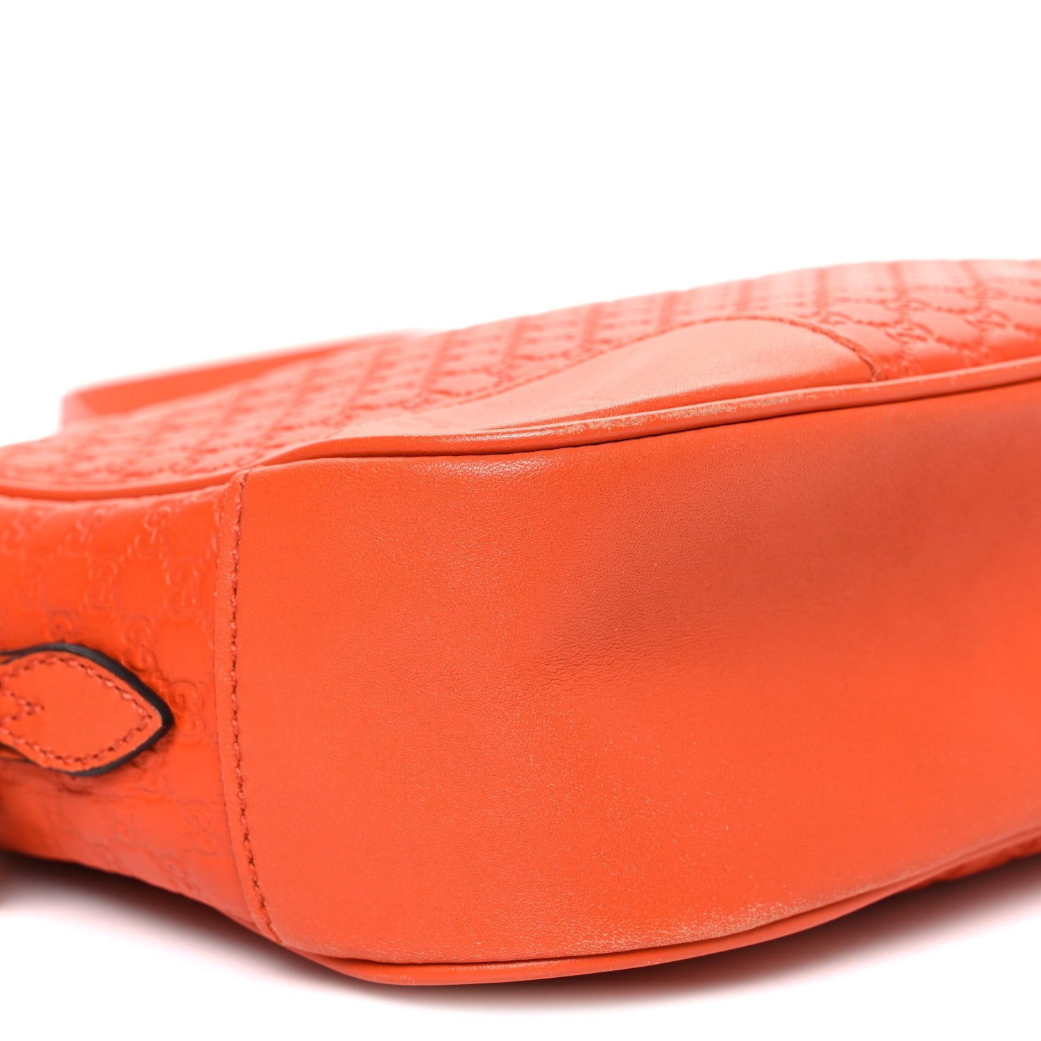 Soft MicroGCCIssima Mini Bree Messenger Bag Sun Orange