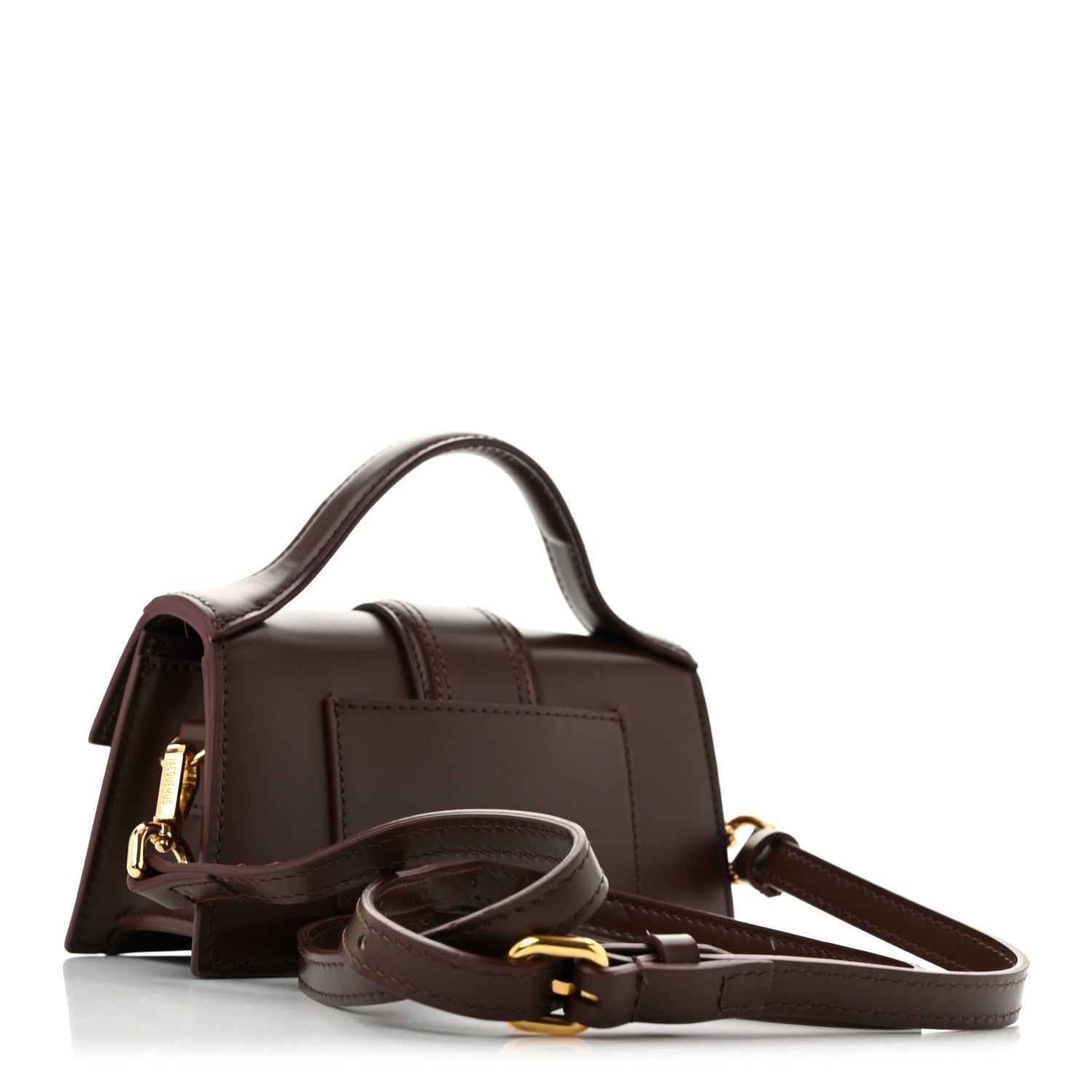 Smooth Calfskin Le Bambino Dark Brown