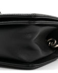 Caviar Quilted Small Boy Flap Black