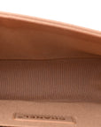 Caviar Chevron Quilted Medium Boy Flap Brown
