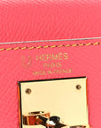 Epsom Horseshoe Kelly Sellier 28  Rose Azalee Jaune D'or